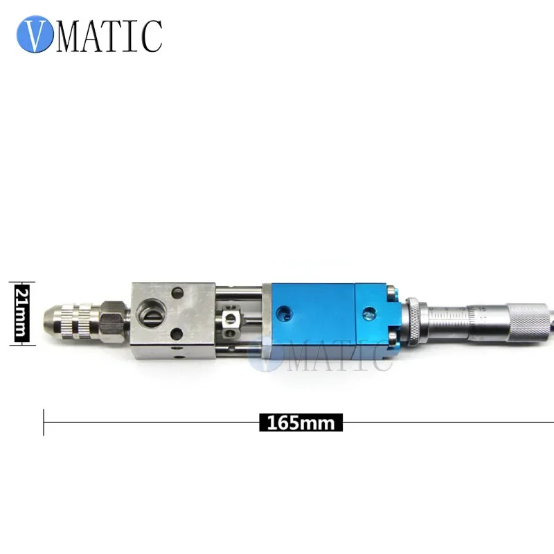 Free Shipping Quality Pneumatic Double Acting Needle Off (Tip-Seal) Dispensing Valve With Micrometer Tuner