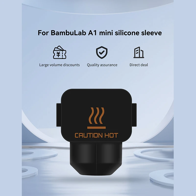 Bambu A1แล็บซิลิโคนถุงเท้าชุดหัวฉีดสำหรับ A1แล็บชิ้นส่วนเครื่องพิมพ์3D
