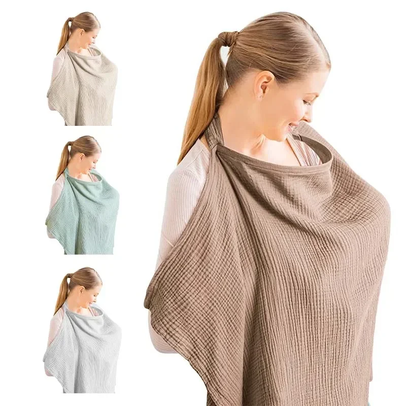 Breathable Breastfeeding Cover Baby Feeding Nursing Covers Adjustable Nursing Apron Outdoor Privacy Cover Mother Nursing Cloth