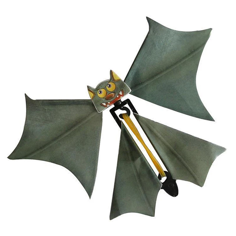 Hot Sale 2pcs Toy Flying Bat Toy Prank Fairy Flying Toy Realistic Flying For Bookmark Greeting Card Toddler Surprise Gift