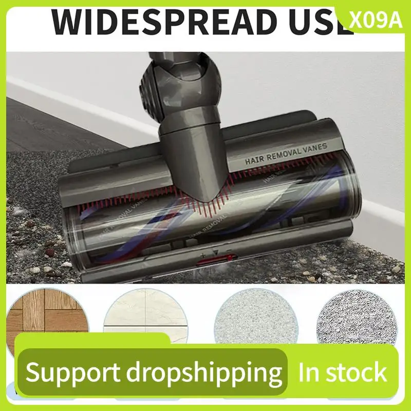 

X09A Quick-Release Direct Drive Brush Head For Dyson V7/V8/V10/V11/V15 Vacuum Cleaner Parts For Hardwood Floor