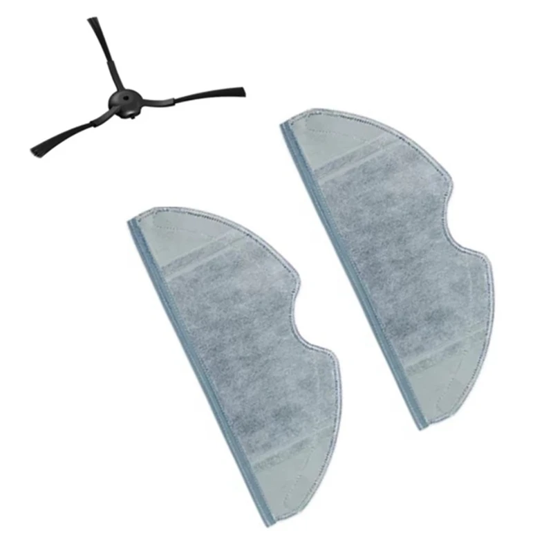 AC66 لفة فرشاة فرشاة جانبية فلتر HEPA ممسحة القماش خرقة ل Qihoo 360 S7 برو الروبوتية مكنسة كهربائية إكسسوارات قطع غيار