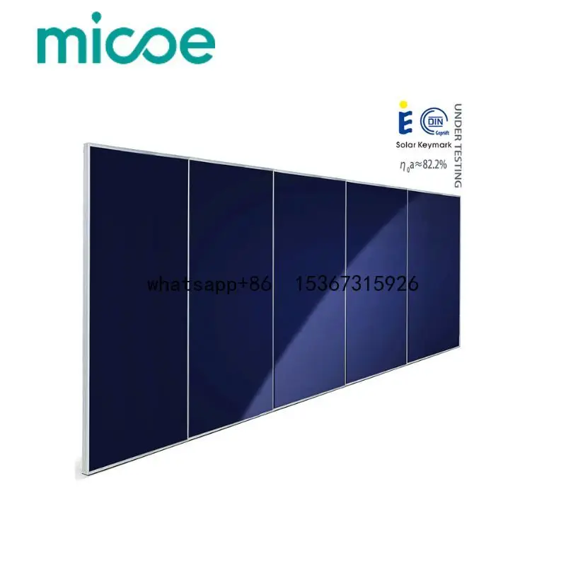 Micoe Solar Thermal Collector Large Scale Flat Panel Solar Collector with Split Pressure Tank Solar Water Heating System