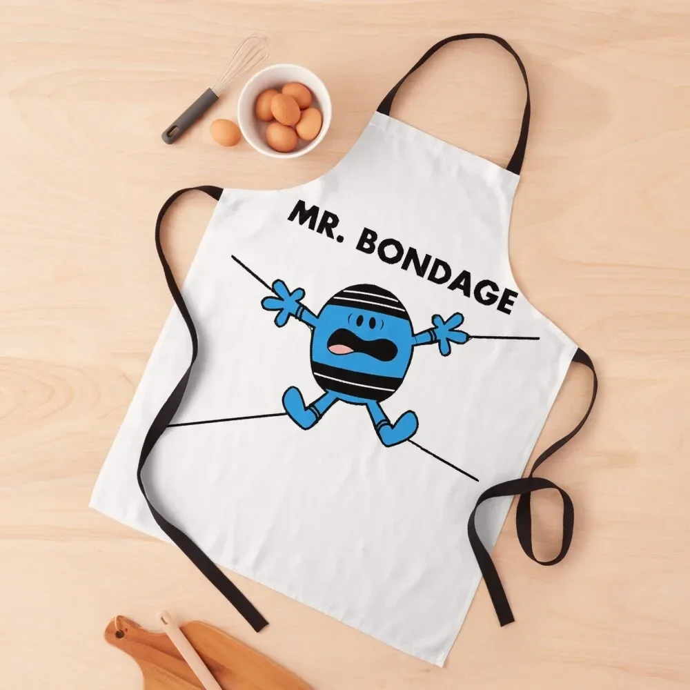 

Mr Bondage Apron women's work Men'ss Useful Things For Kitchen Waterproof women Apron