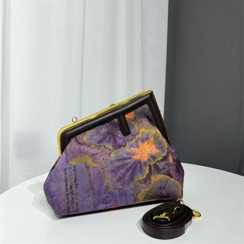 Nouveau matériel de luxe Vintage broderie pochettes motif ethnique tendance dames téléphone sac à main rétro à la main femme selles mariage