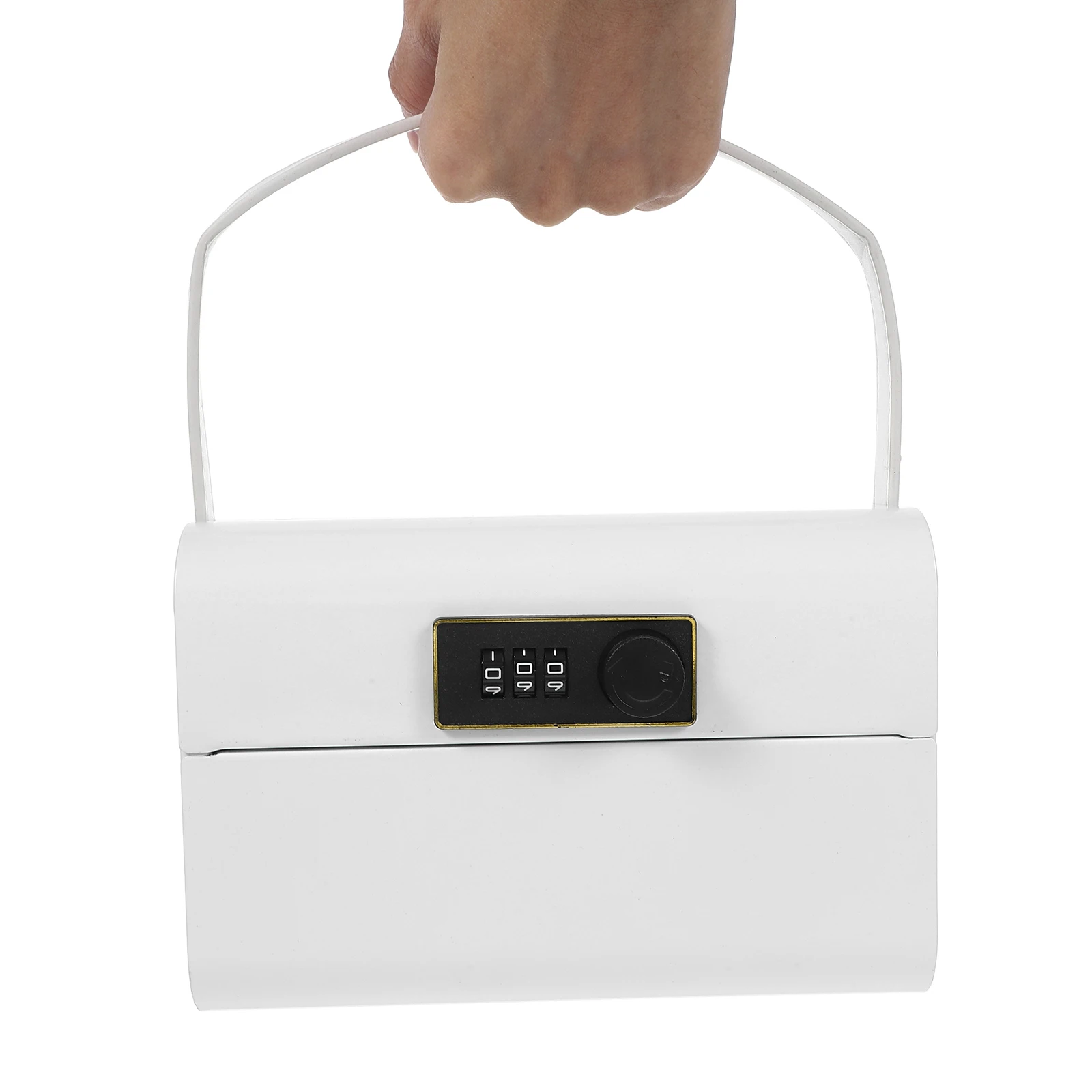 Metal Money Combination Kids Coin Savings Jar Iron Cash Container Password Protection Large Capacity Kids Piggy Safe