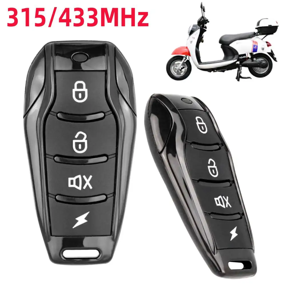 315 433Mhz Cloning Wireless Remote Control Key Fob for Car Garage Door Gate with 4 Button Design