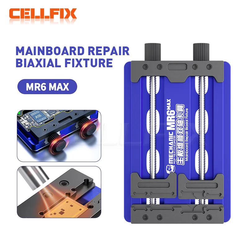 MECHANIC MR6 Max Universal PCB Holder Fixture for IPhone Samsung Mobile Phone Motherboard IC Chip Soldering Repair Tools