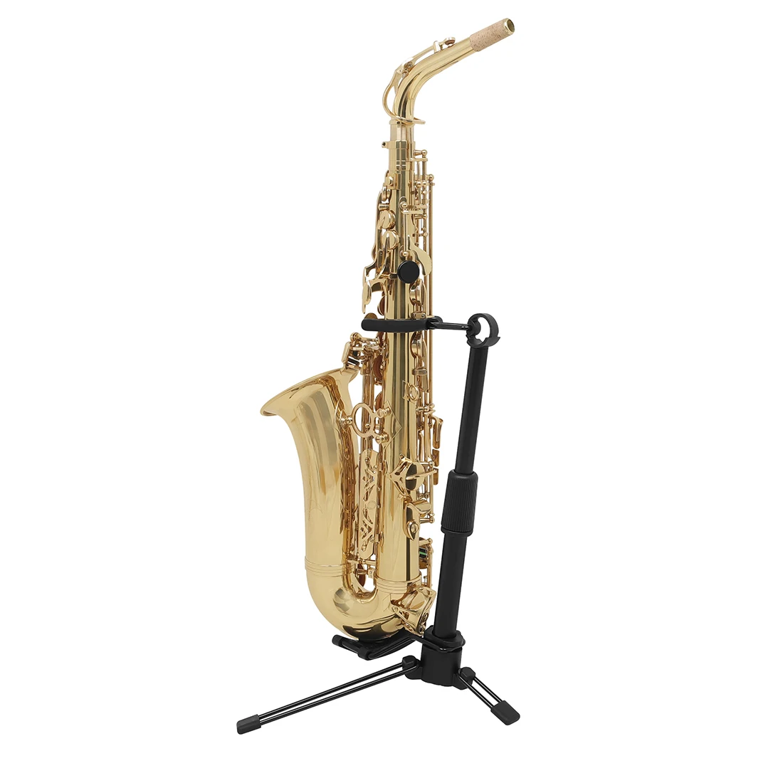 

Universal Adjustable Gathered Floor Stand Portable Foldable Digital Wind Instrument Stand for Ukulele Violin Banjo Saxophone