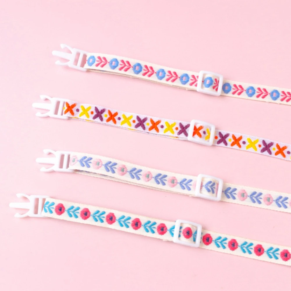 Collar arcoíris para perros y gatos - hebilla segura silenciosa Corgis - imagen 3