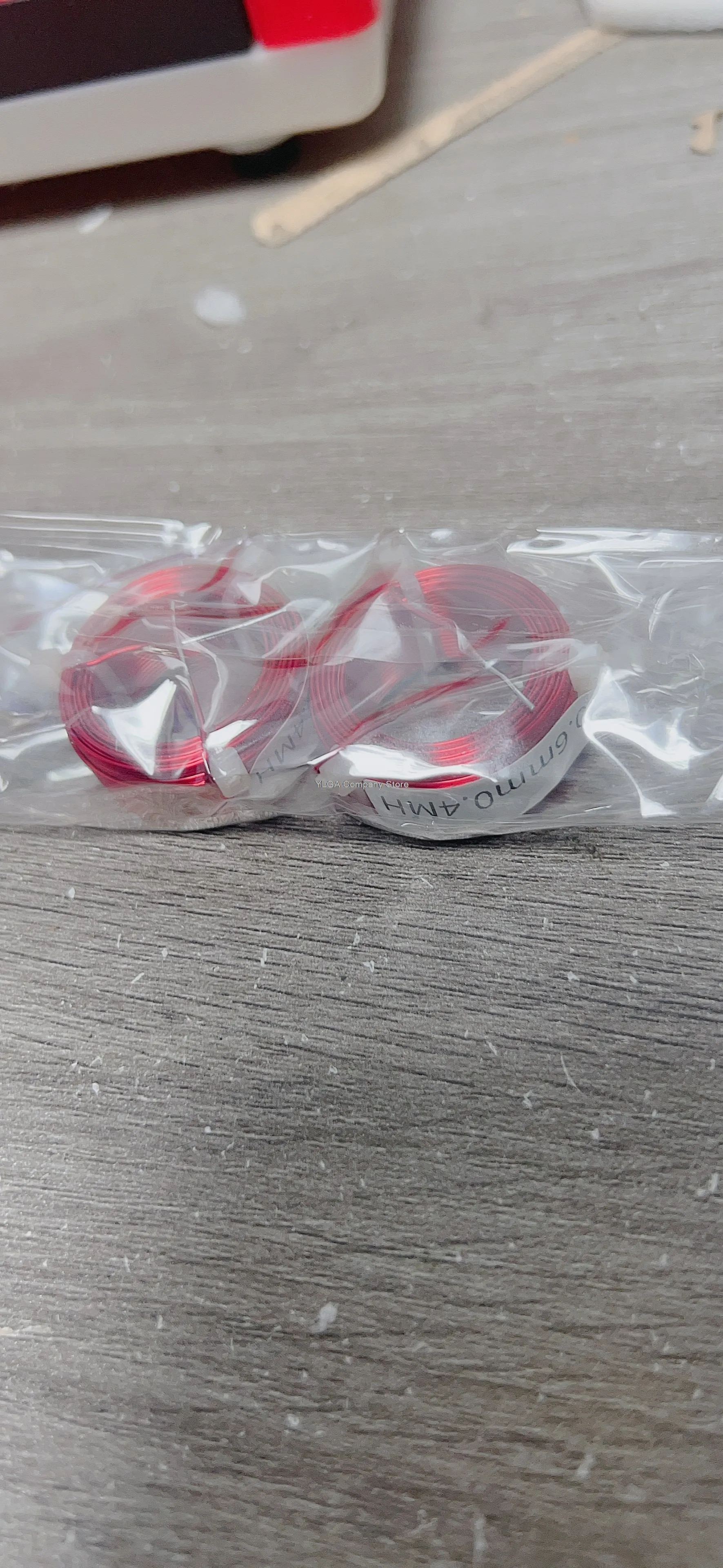 0mm6 Crossover Air Core Inductor Coils Customized Audiophile Audio Crossover Car Audio Crossover Inductor Coils  2PCS