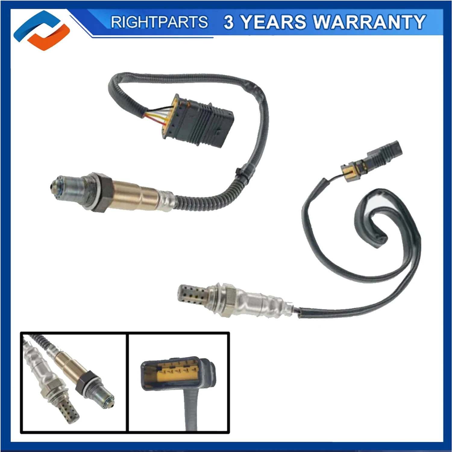 

4 Pins+ 5 Pins 2Pcs Upstream&Downstream O2 Oxygen Sensor For BMW F30 320i 2012 2.0L