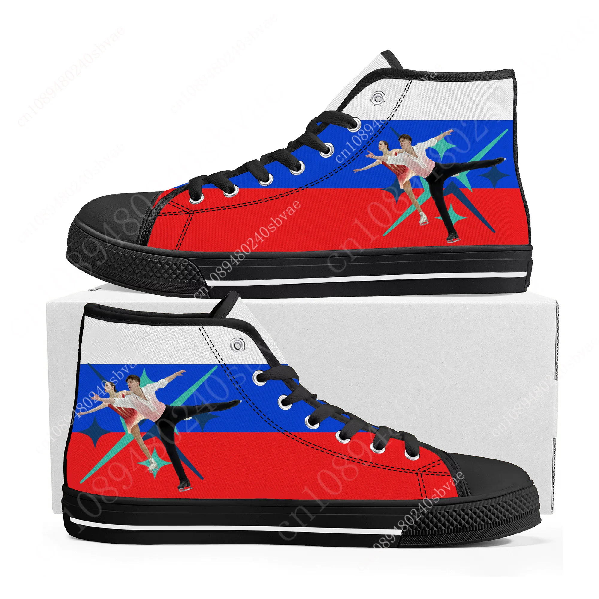 

Анастасия Чернышова Владислав Вильчик Anastasia Chernyshova Vladislav Vilchik Figure Skating Men Women Canvas Custom Shoe