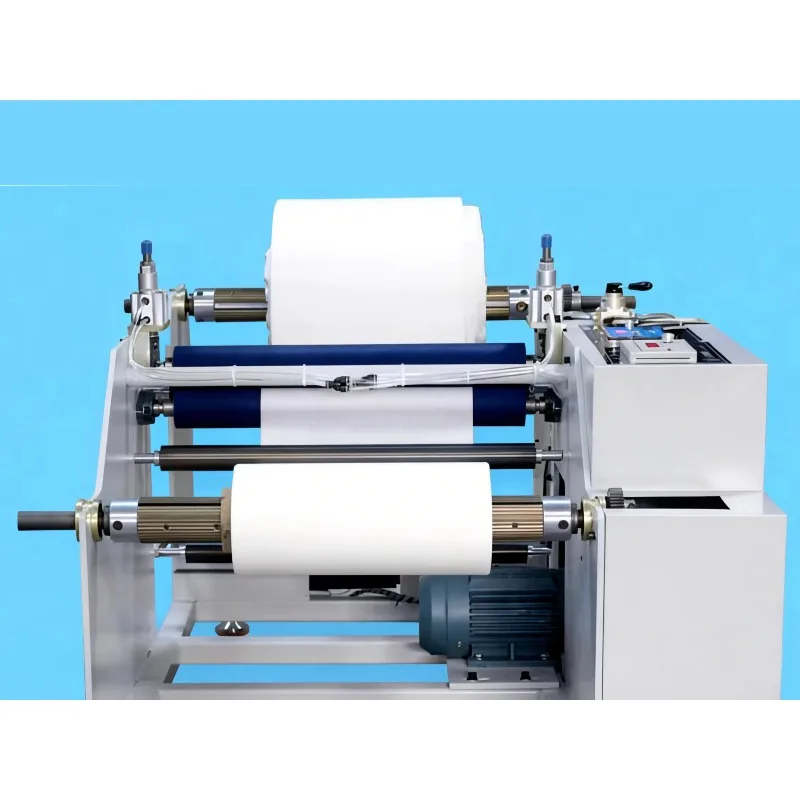 Customized Efficient Web Guiding Rewinder With Integrated Dust Control For Industrial Web Materials