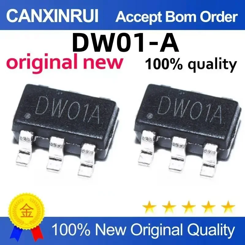 

(5-100 pieces) Brand new stock DW01-A DW01 SOT23-6 6-pods