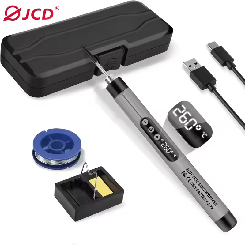 Cordless USB Digital Soldering Iron Adjustable Temperature 300-450℃ Type-C 1000mAh Battery Intelligent Solder Welding Iron Tool - Image 7