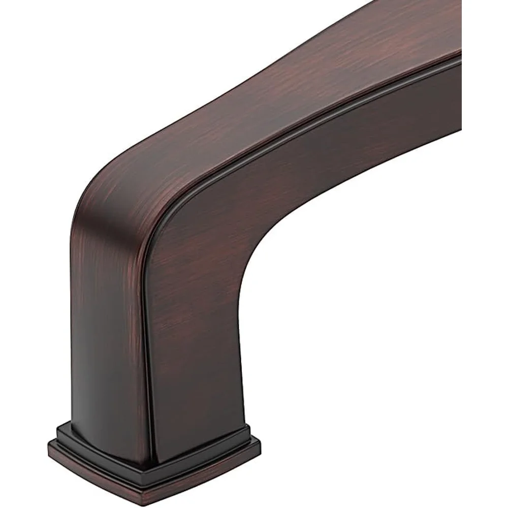 Transitional Cabinet Drawer Handle 192mm Center-to-Center Brushed Oil-Rubbed Bronze Metal Kitchen Bathroom Hardware