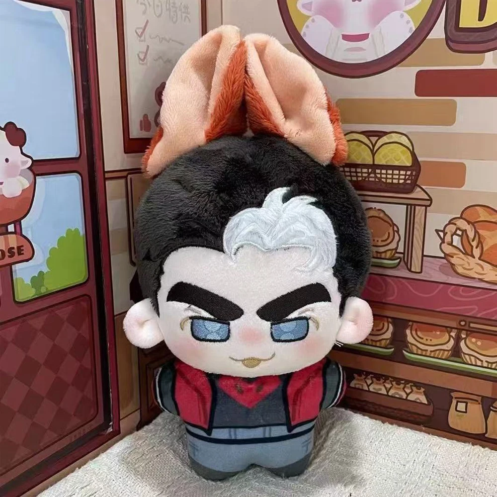 Image of Neueste 10cm Plüschfigur mit Niedlichen Ohren, Cosplay Anime-Spiel Jason Todd Red Hood Charakter, Lustige Cartoon-Tasche Schlüsselanhänger Plüschpuppe