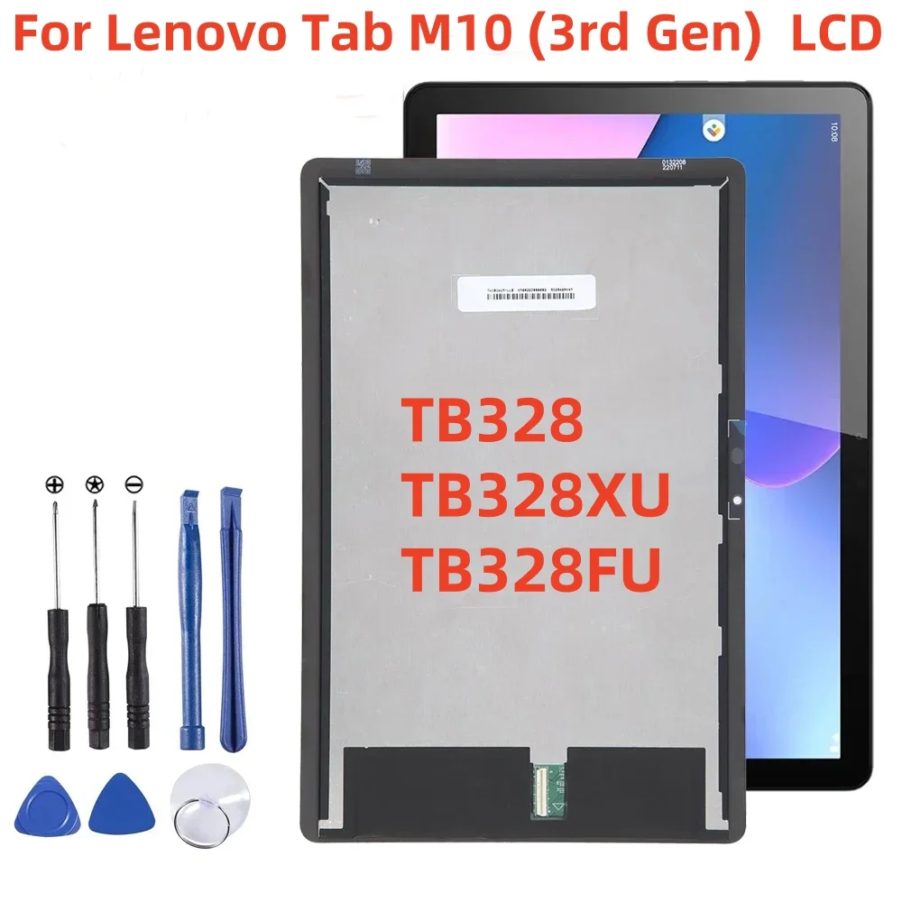 

10,1-дюймовый ЖК-дисплей для Lenovo Tab M10 TB328FU TB328XU TB328, сменный ЖК-дисплей с сенсорным экраном и дигитайзером в сборе