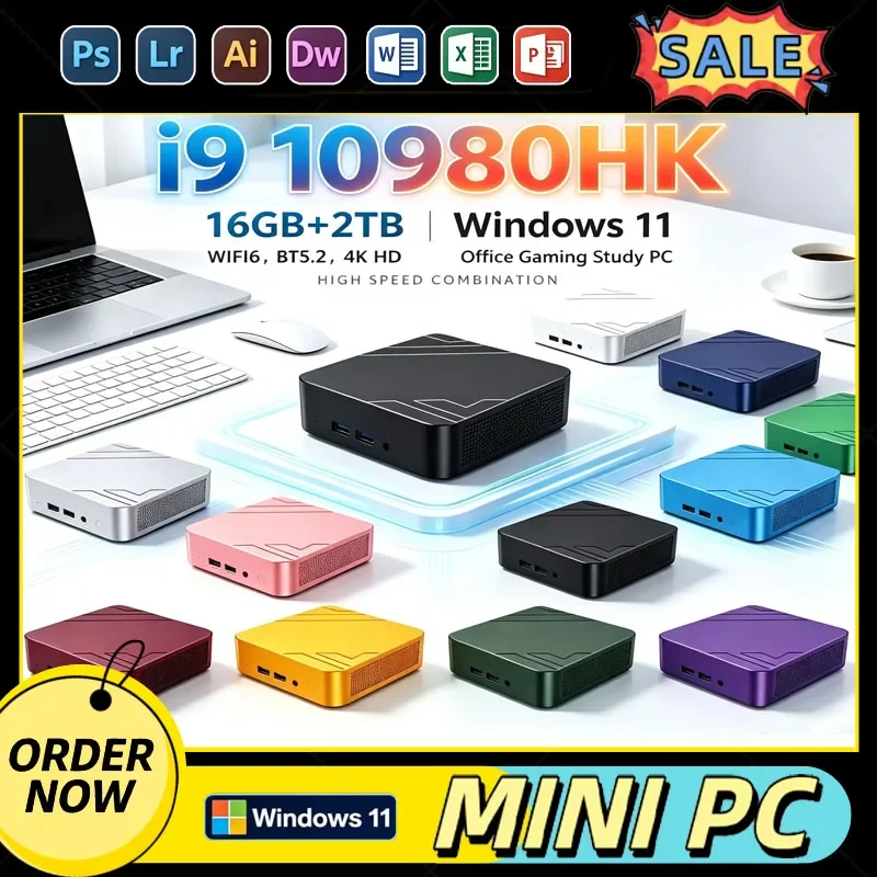 powerful-intel-core-i9-10980hk-multi-color-optional-gaming-mini-desktop-pc-4k-windows-11-16gb-ram-1-2tb-ssd-wifi6-bt52