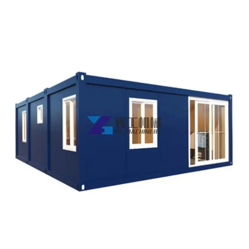 Foldable Prefab Modular Container Homes Prefabricated Houses for Meeting Room and Warehouse Office