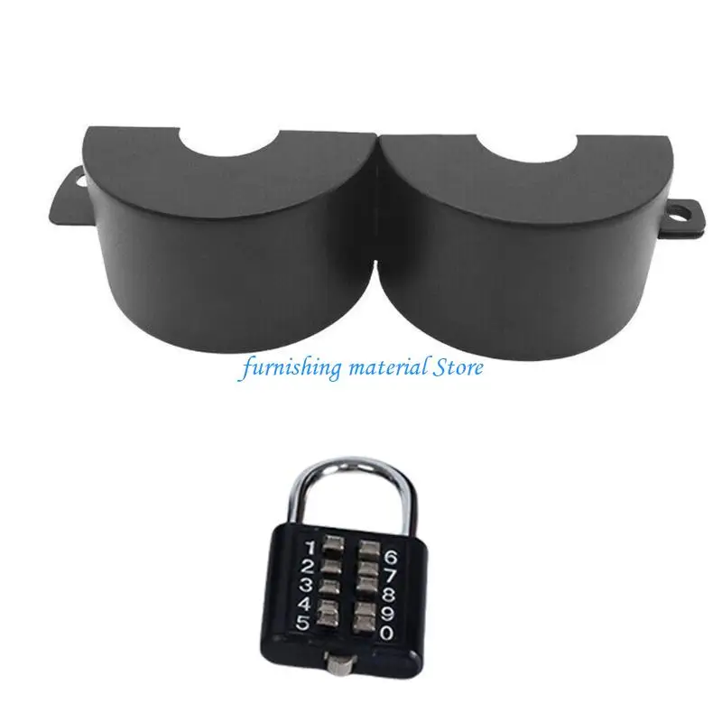 

Y5GD Portable Door Handle Lockout Device Accessory for Home and Office Security