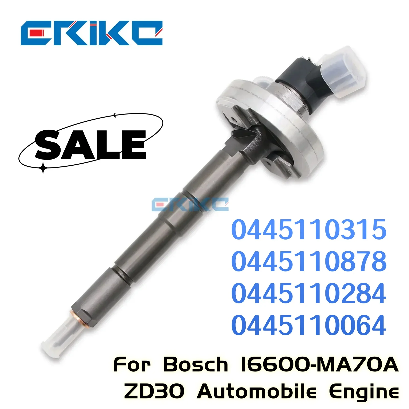 

0445110315 0445110878 0445110284 0445110064 Diesel Fuel Common Rail Injector for 16600-MA70A ZD30 Automobile Engine