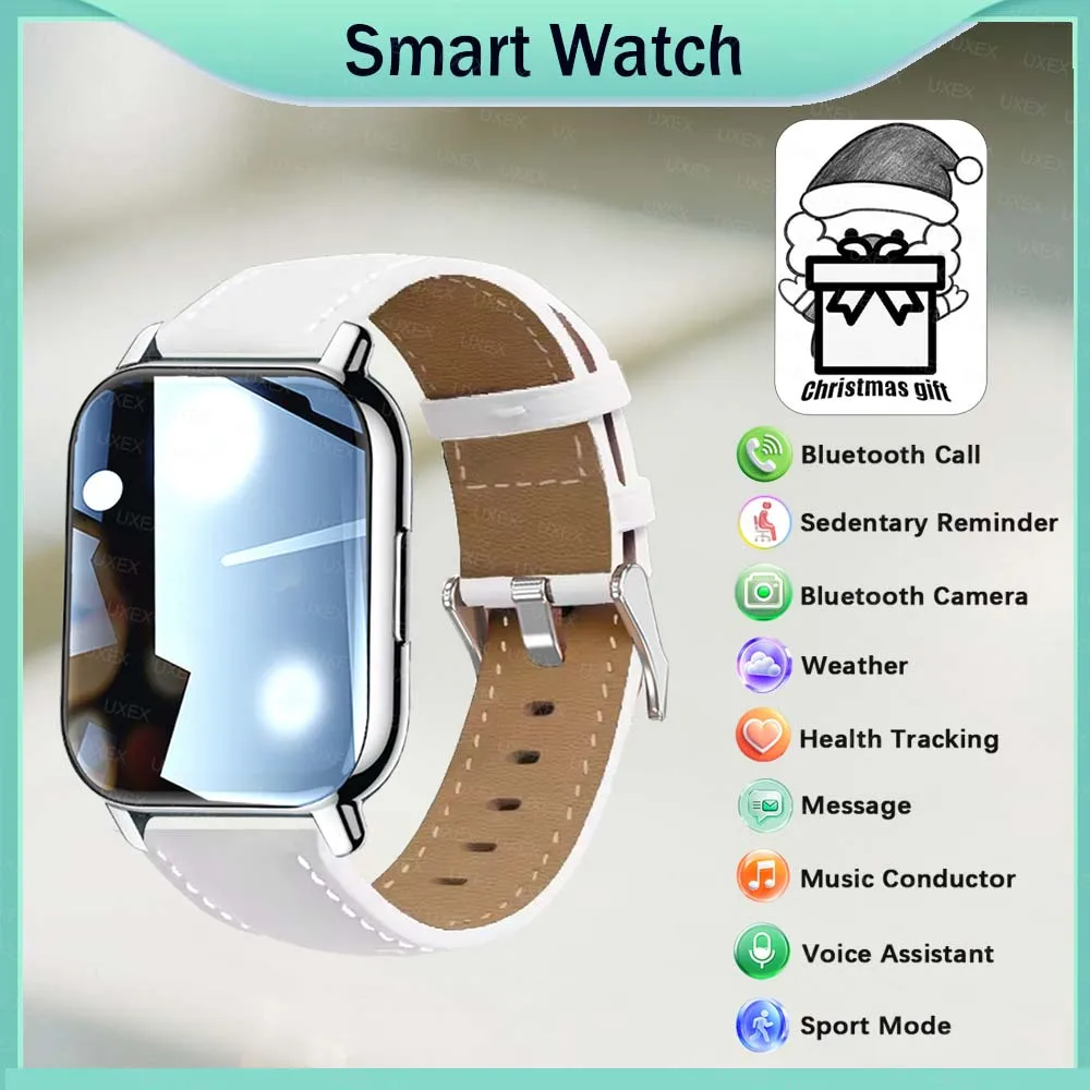 

Ladies Fashion Smartwatch Watch Men Wireless Call Custom Photo Watches Christmas Gift 1.83 HD Full Screen Watchs For Android Ios