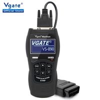 Vgate VS890 OBD2 Scanner Support ISO15031 SAE J1979 Code Reader Diagnostic Tool Live Data Read Clear Fault Code