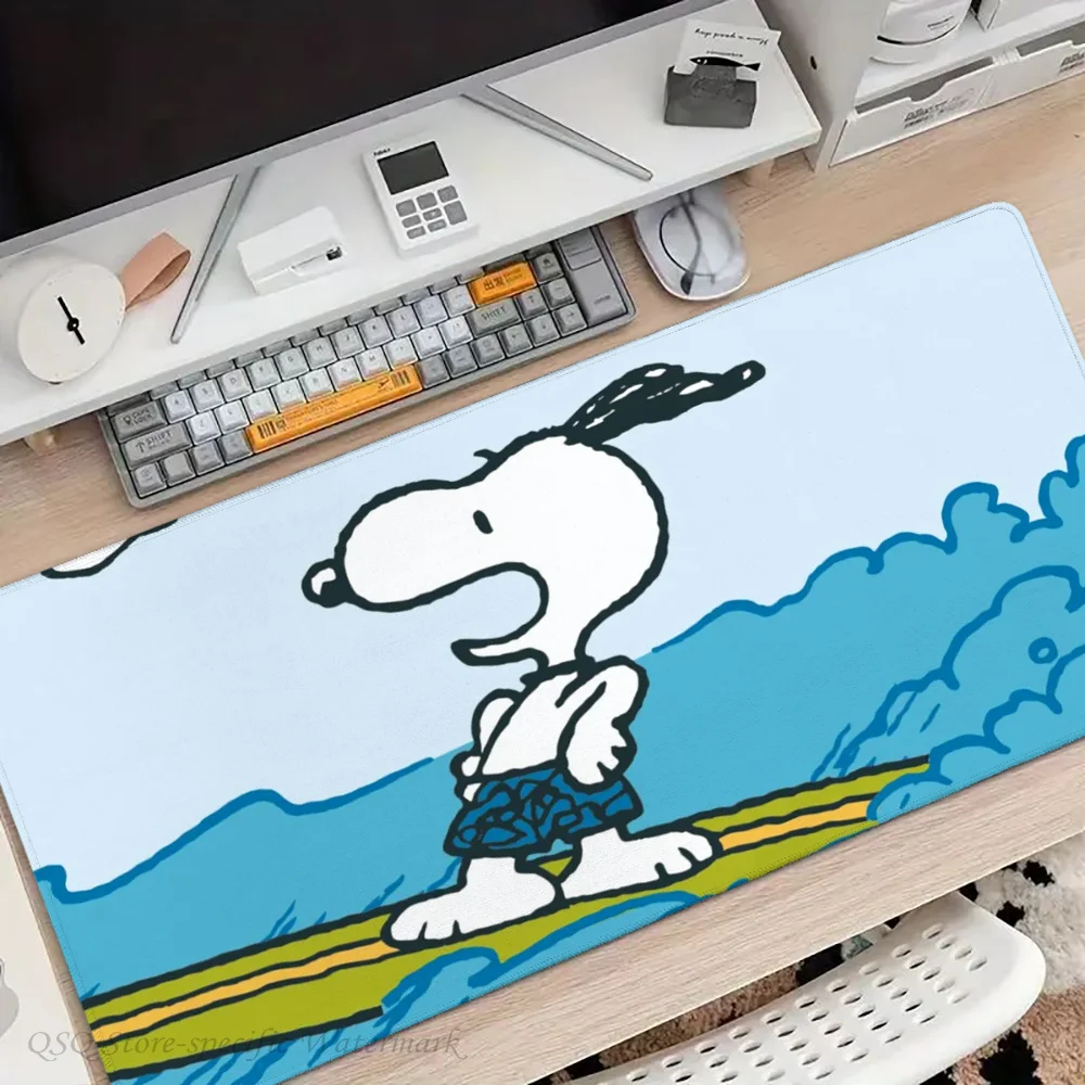 C-Comic S-Snoopy Mousepad Mouse Mat Desk Mat With Pad Gaming Accessories Prime Gaming XXL Keyboard Pad Paddin