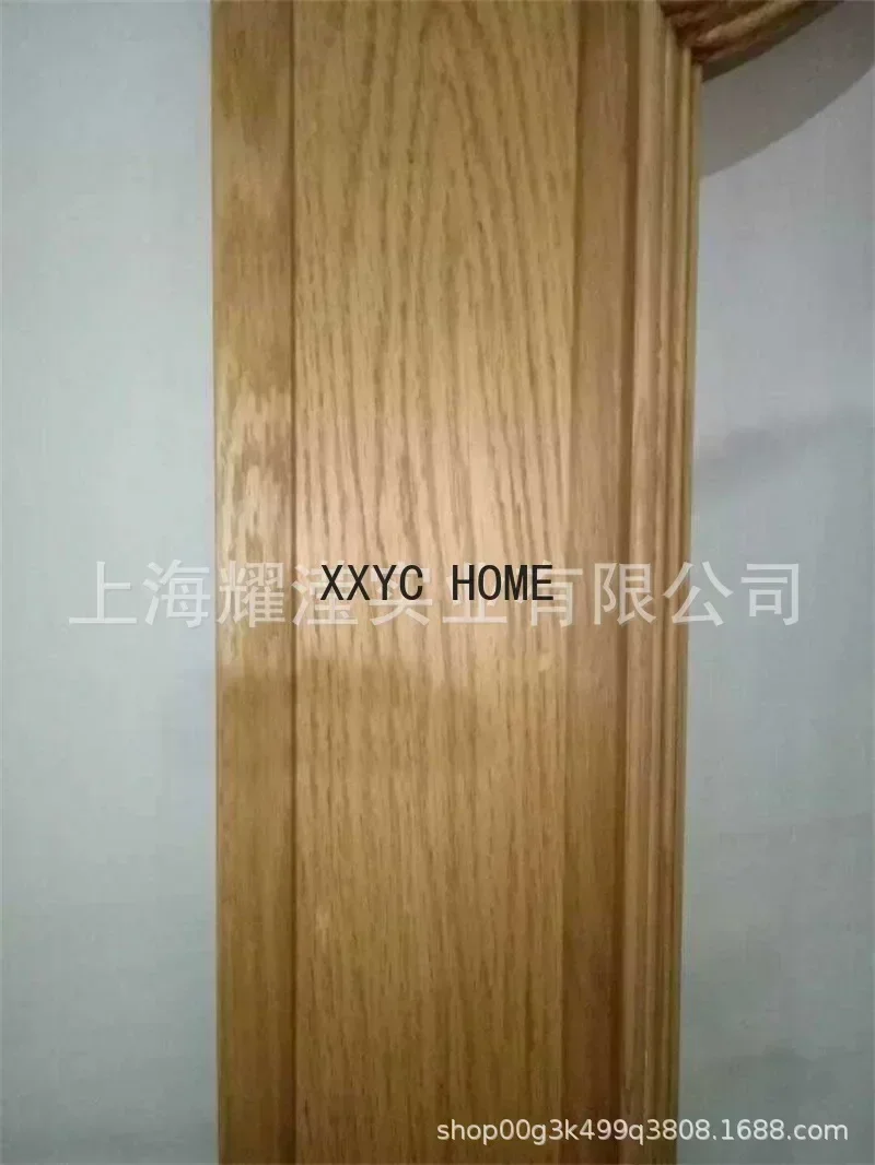 Specchio americano a figura intera in legno massello