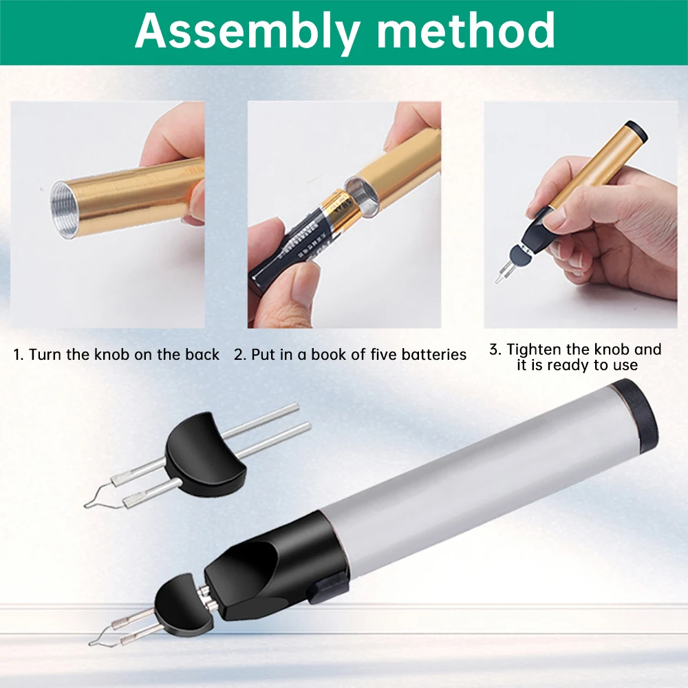 Portable Welding Wax Melt Thread Pen for Jewelry Making