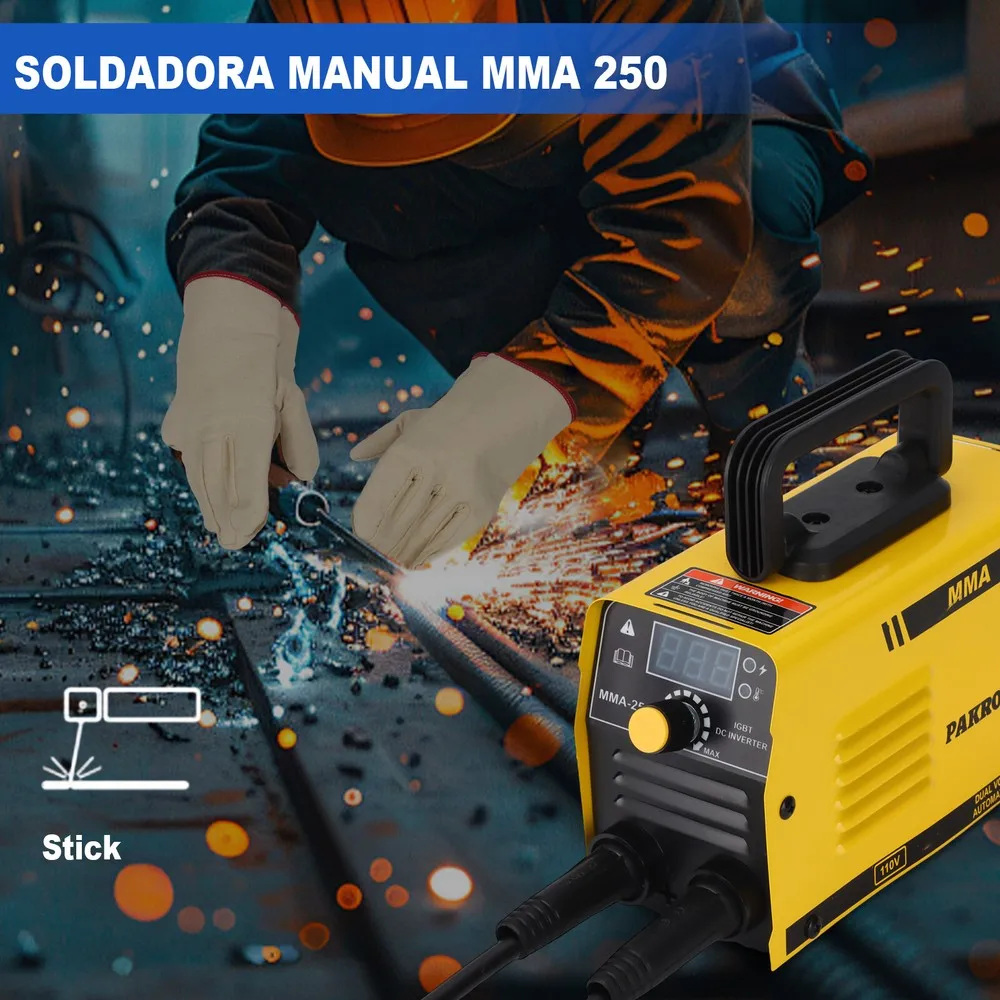 110V 300AMP Mini IGBT Booglassen Machine Inverter DC MMA Elektrische Lasser Stok