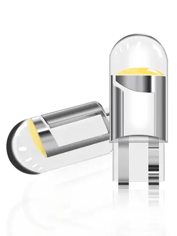 10Pcs 20Pcs Red Yellow White W5W T10 WY5W 192 194 168 LED Car Bulbs for Automotive Reading Width Clearance Turn Signal Lights