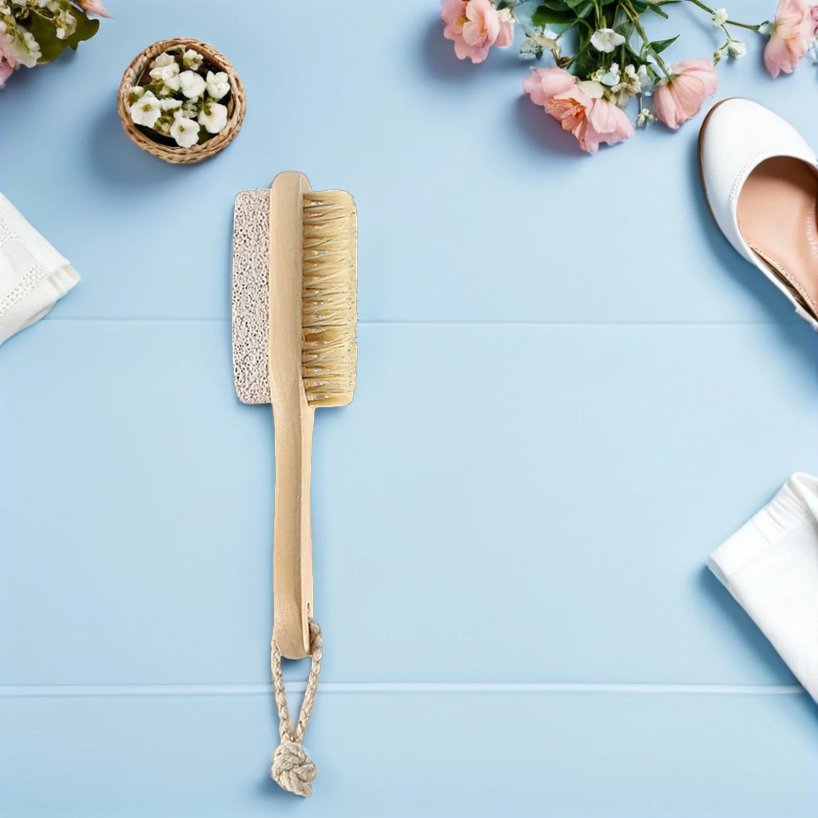 

Cleaning Brush Pumice Scrubber for Feet Foot Stone Scalp Remove Calluses from and