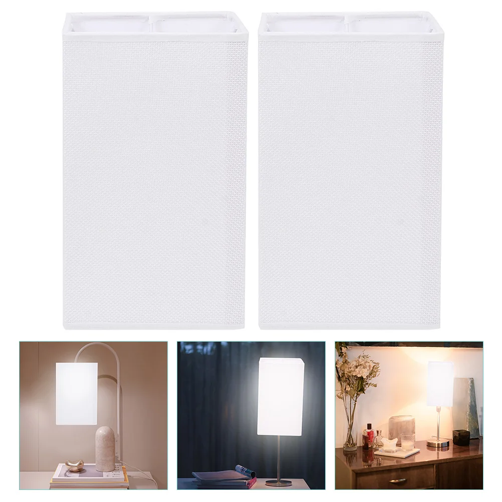 

2 Pcs Shade Accessories Lampshade Fittings Lighting Iron Shades for Table Replacement
