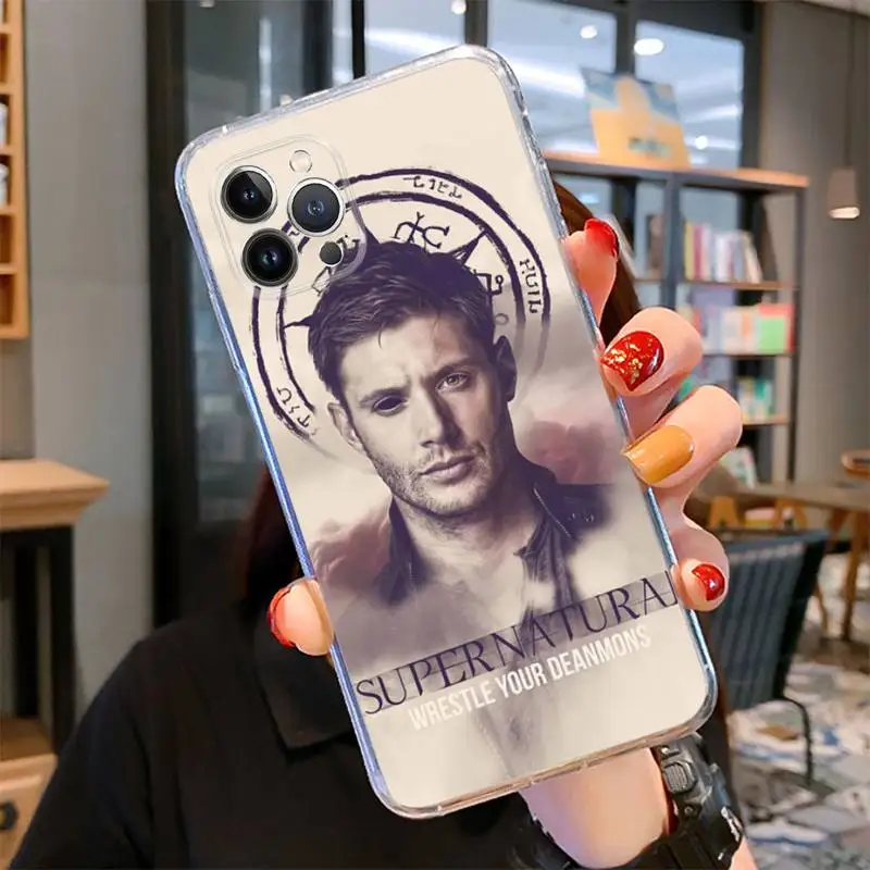 YNDFCNB Supernatural SPN Dean And Sam Phone Case For iPhone 14 13 12 Mini 11 Pro XS Max X XR SE 6 7 8 Plus Soft Silicone Cover