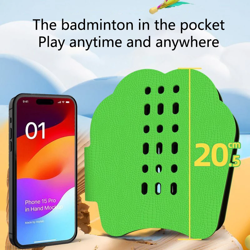 

Badminton Set Hand Racket Jazzminton Toy Game Kids Interactive Game Paddle Ball Outdoor Games Garden Play Toy For People Of All