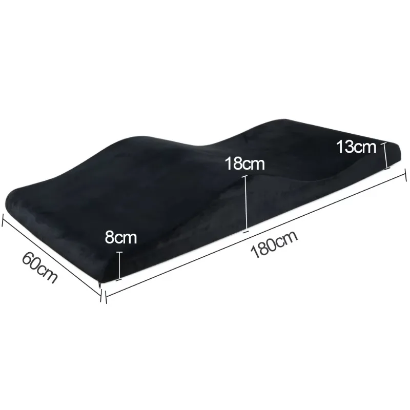 Curved Eyelash Extension Bed – High-end Beauty Salon – Velvet Massage Bed – Eyelash Extension Bed – Mascara Bed