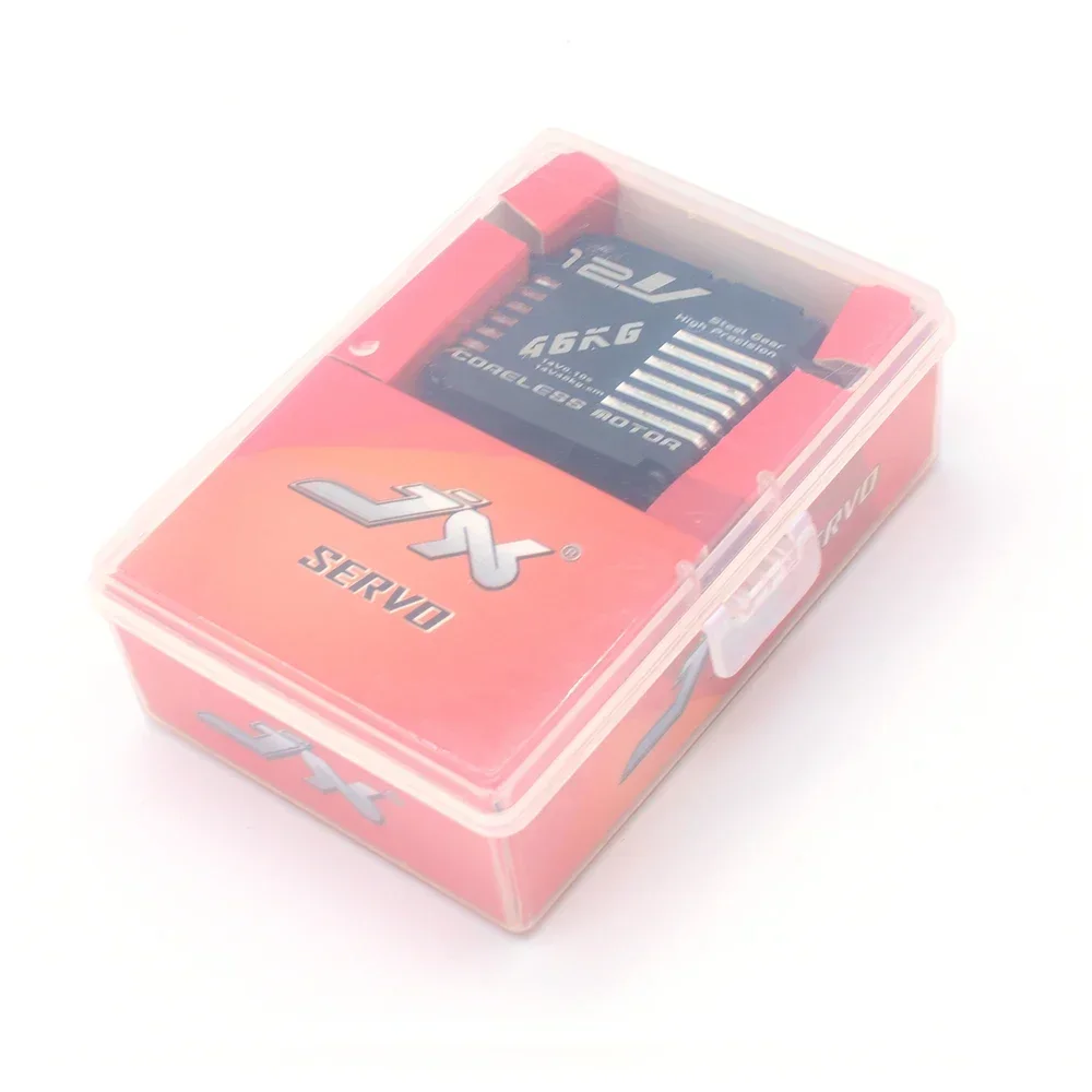 jx-servo-cls-12v7346-46kg-coreless-hv-12v-servo-ingranaggi-in-acciaio-ad-alta-precisione-cnc-guscio-in-alluminio-per-braccio-robot-barca-cingolata-per-auto-rc