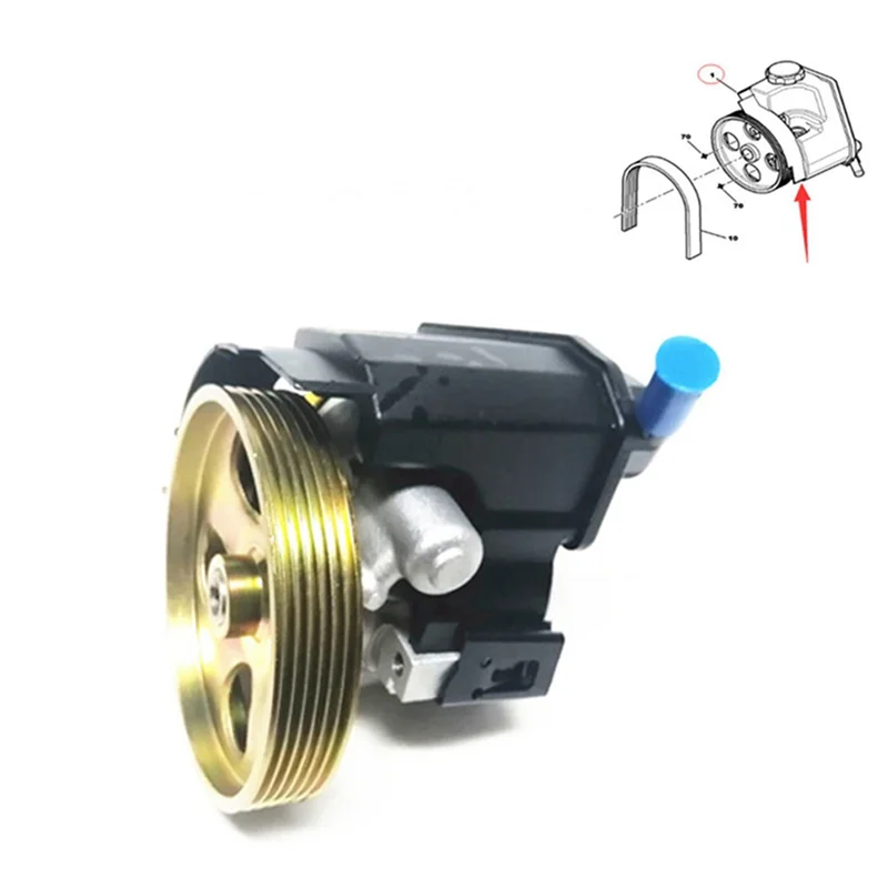 

Car Power Steering Pump 9636868880 For 206 Hatchback 206 CC 206 SW Citroen Booster Pump 4007KX 40074E