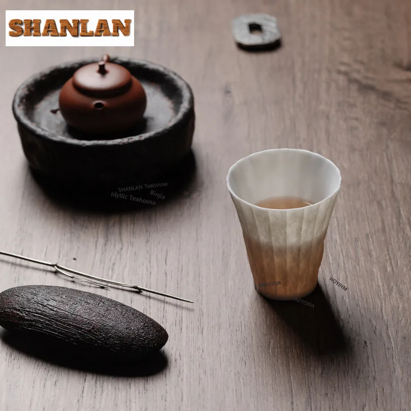 HOYIHM 190ml Sheep Fat Jade Porcelain Teacup Traditional Tea Bowl Tea Pair Tea-tasting Fragrance Cup Chazhan Master Cups For Tea - view 6