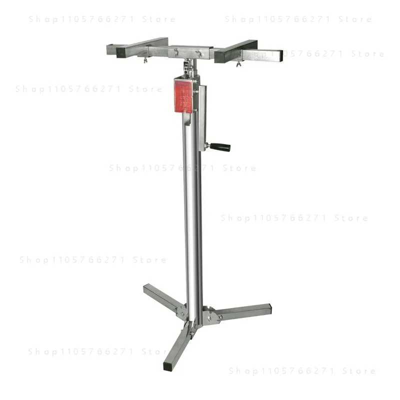 Wall Cabinet Mounting Bracket Hand Cranked Stainless Steel 100KG Load-bearing Lifting Platform（1pcs）