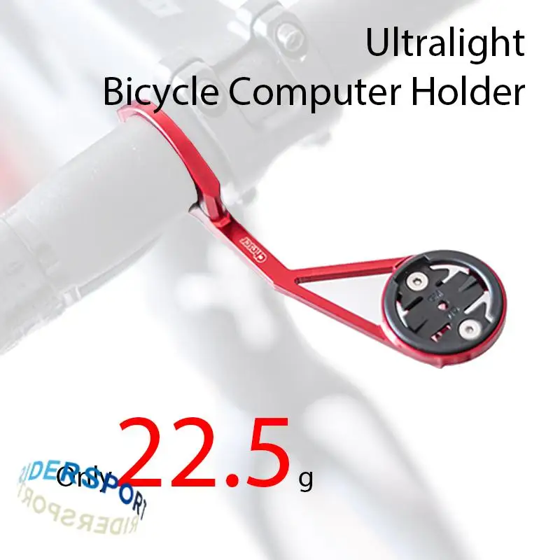 CHASER Bicycle Computer Holder Ultralight 31.8mm Split Handlebar Pneumatic Handlebar Stand Road Bike MTB Speedometer Holder 22g