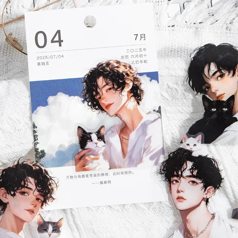 

20 листов, материал, персонажи, вырезанный альбом для вырезания, европейский справочник, красивый мультяшный мальчик, Raiders, украшения для коллажа, принадлежности 165*97 мм