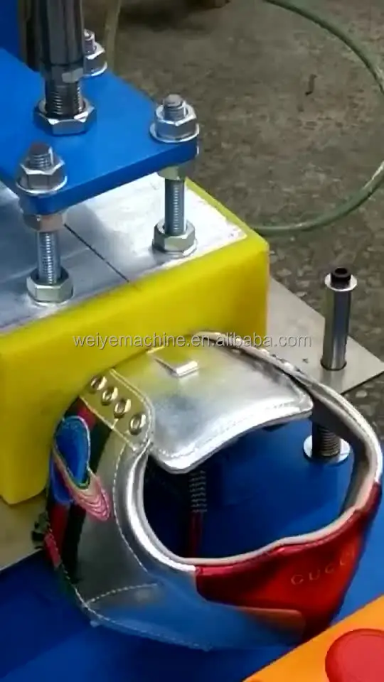 الصحافة الساخنة آلة الضغط على الحواف صنع الأحذية آلات الأحذية تو جزء صب آلة 0.5KW آلات صب تو الأحذية #5