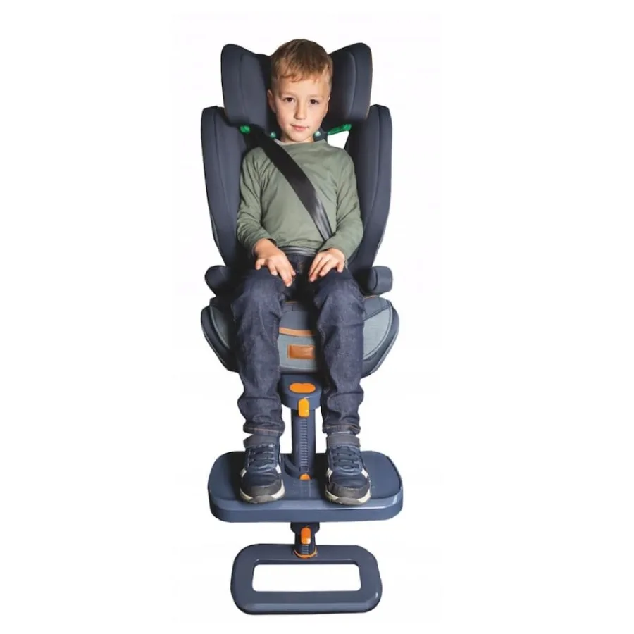 

Car Foot Rest for and Babies. Footrest is Compatible with Toddler Booster Seats for Easy, Safe Great Travel Accessory Latest Ve