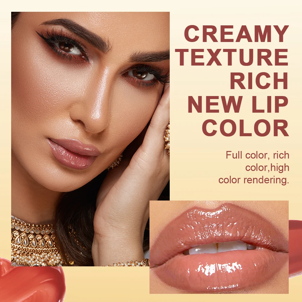 USHAS Glossy Lip Gloss 6 Teint - Lip Gloss Plumping avis et prix
