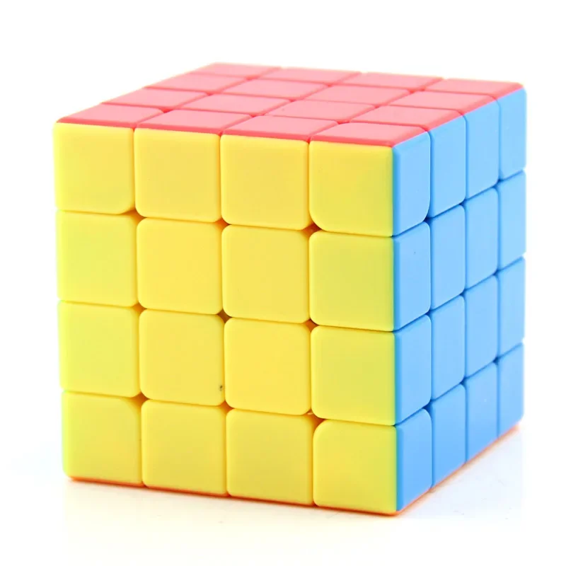 MoYu Mofangjiaoshi MF4 4x4 Stickerless Red Version Cube Cubing Classroom Speed cubing 4x4x4 Magic Cube Puzzle Toys For Kids