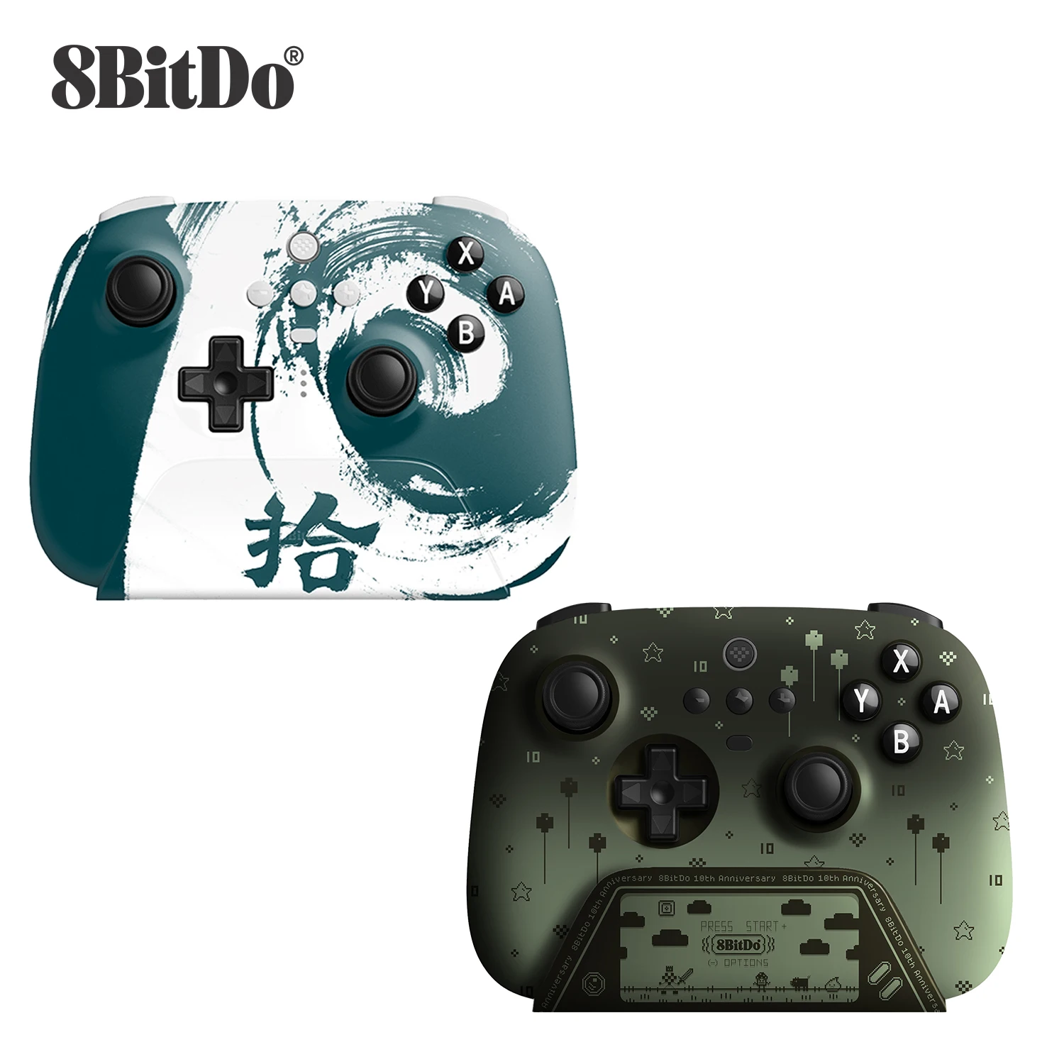 

8bitdo Ultimate контроллер-10-я годовщина Ограниченная серия Bluetooth геймпад джойстик для NS Switch SteamOS Windows